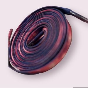 Purple and Pink Cosmic pattern Show laces 38 in.